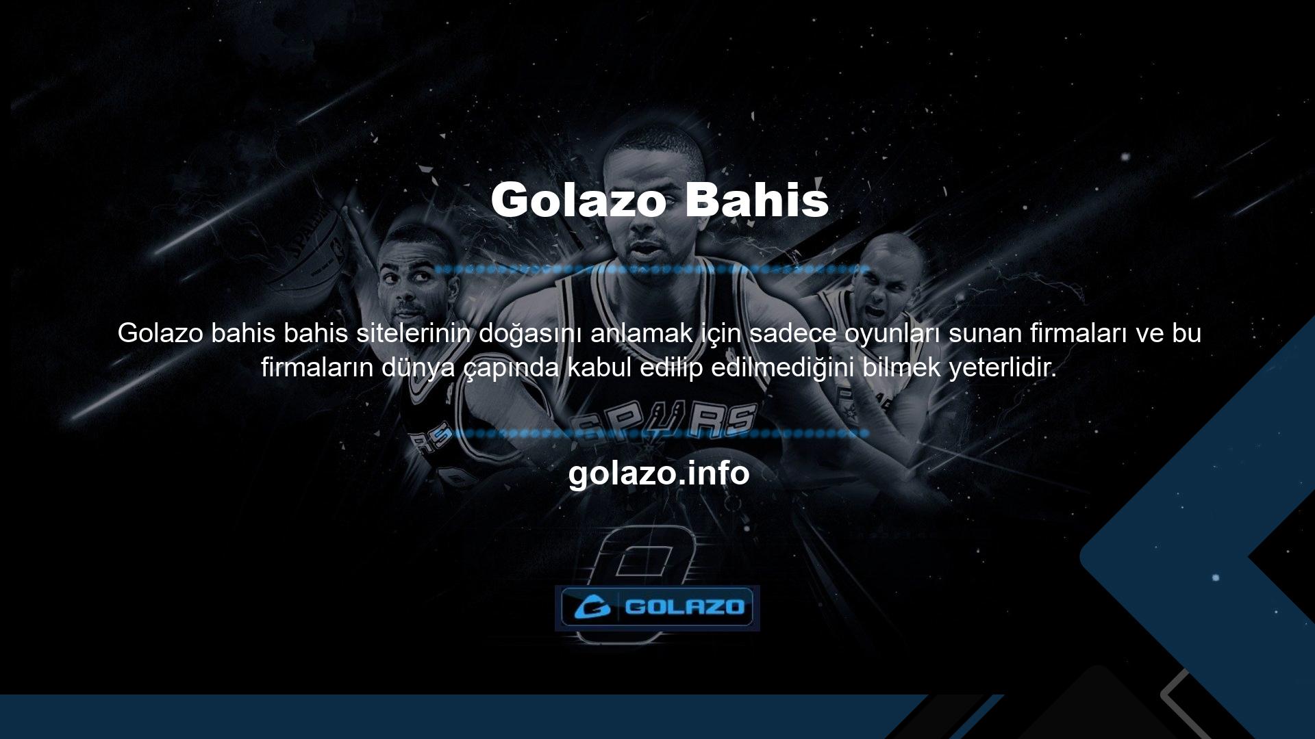 Golazo siteleriyle çalışan oyun sağlayıcıların sayısını ve kalitesini, oyunları nasıl güvenilir bir şekilde teslim ettiklerini ve Golazo Pokerin üyelerine ne kadar ödediğini görün